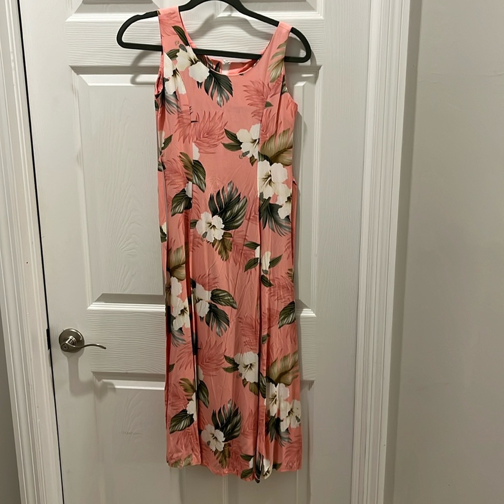 Vintage Royal Hawaiian Creations Hibiscus Dress XS